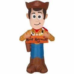 Gemmy Airblown-Woody with Banner Halloween Inflatable