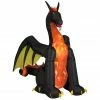 Gemmy Animated Airblown Inflatable Fire and Ice Dragon with Wings, Self-Inflates, G-50202 -Gemmy Online Store 1445682