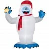 Gemmy Airblown-Bumble with Santa Hat Inflatable Decor, G-14545 -Gemmy Online Store 1454492