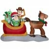 Gemmy Airblown-Toy Story with Sleigh Inflatable Decor, G-37598