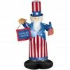 Gemmy Airblown Inflatable Uncle Sam with Flag and Banner, 6 ft., G-335011 2 Gemmy Airblown Inflatable Uncle Sam with Flag and Banner, 6 ft., G-335011 -Gemmy Online Store 1485539