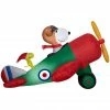 Gemmy Airblown Inflatable Snoopy in an Airplane Scene 2 Gemmy Airblown Inflatable Snoopy in an Airplane Scene -Gemmy Online Store 1572849