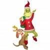 Gemmy Airblown Inflatable Hanging Grinch with Max 2 Gemmy Airblown Inflatable Hanging Grinch with Max -Gemmy Online Store 1572870