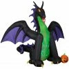 Gemmy Animated Projection Airblown Fire & Ice Dragon Inflatable Decoration, G-220279 -Gemmy Online Store 1693998