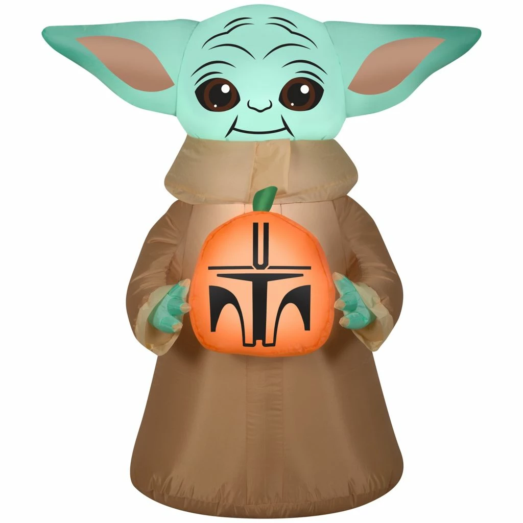 Gemmy Airblown-The Child with Pumpkin-SM-Star Wars 3 Gemmy Airblown-The Child with Pumpkin-SM-Star Wars