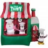 Gemmy Animated Airblown Inflatable North Pole Taffy Stand -Gemmy Online Store 1737077