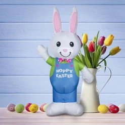 Gemmy Airdorable Airblown Easter Bunny 9 Gemmy Airdorable Airblown Easter Bunny -Gemmy Online Store 1874448 A3