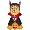 New! Gemmy Airblown Inflatable PAW Patrol Chase as Vampire-Nick