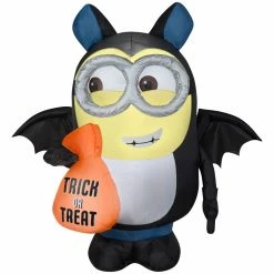 Gemmy Airblown Inflatable Despicable Me Dave in Bat Costume