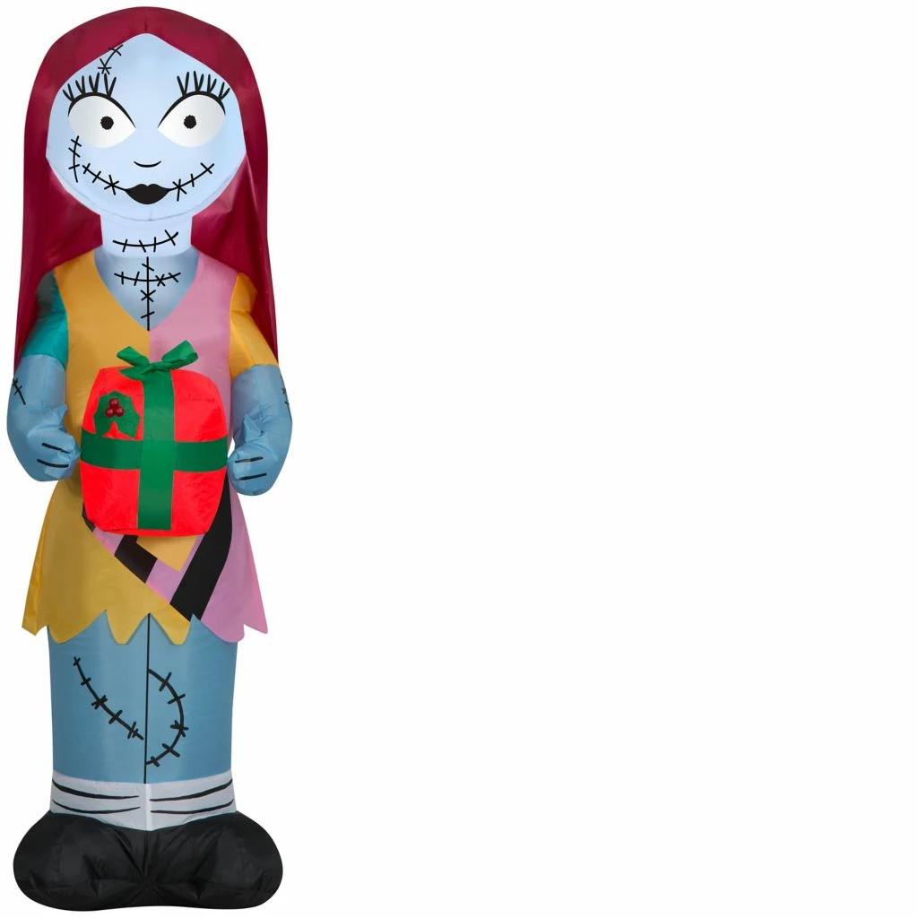 New! Gemmy Airblown Inflatable Sally with Gift Box, G-116473 3 New! Gemmy Airblown Inflatable Sally with Gift Box, G-116473