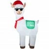 New! Gemmy Airblown Inflatable No Drama Fa-La-La-La Christmas Llama, G-117301 -Gemmy Online Store 1935136