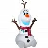 New! Gemmy Airblown Inflatable Olaf with Red Scarf, G-119634 1 New! Gemmy Airblown Inflatable Olaf with Red Scarf, G-119634 -Gemmy Online Store 1935164